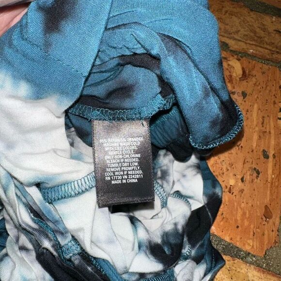 Mossimo tie dye drape neck romper Target - Picture 4 of 7
